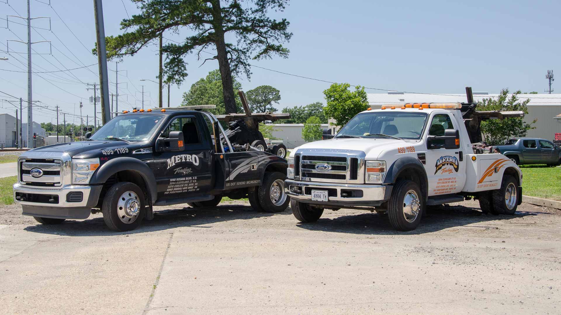 heavy truck towing